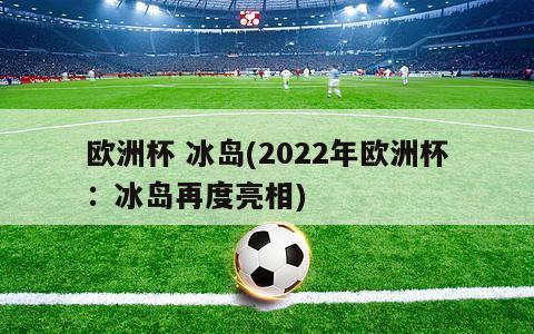 欧洲杯 冰岛(2022年欧洲杯：冰岛再度亮相)